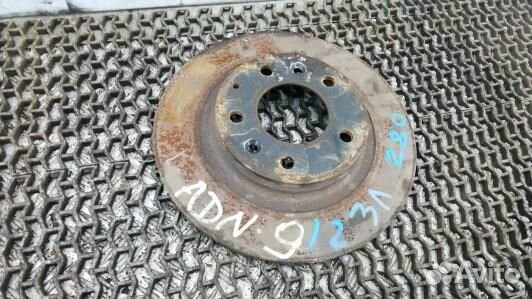Диск тормозной задний mazda 6 1 (ADN09LR02)