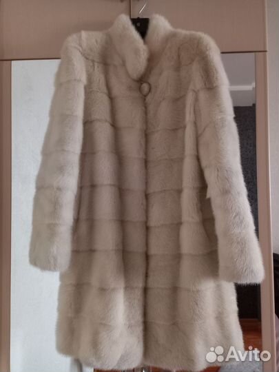 Шуба норковая 42 44 бу