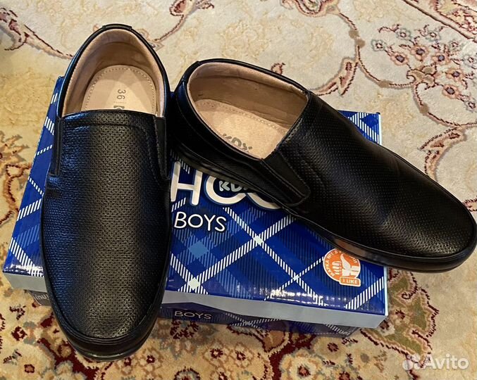 Туфли мокасины (школьные)