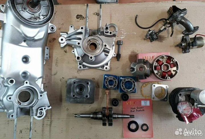 Ремонт скутеров мопедов