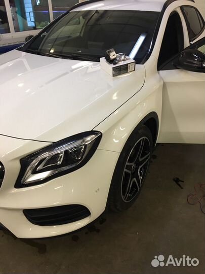 Pandora DX-9x автозапуск на мерседес FBS3 FBS4