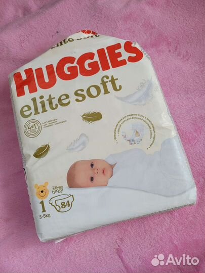 Подгузники Huggies Elite Soft 3-5 кг