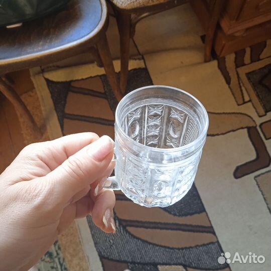 Бокалы хрустальные 6шт