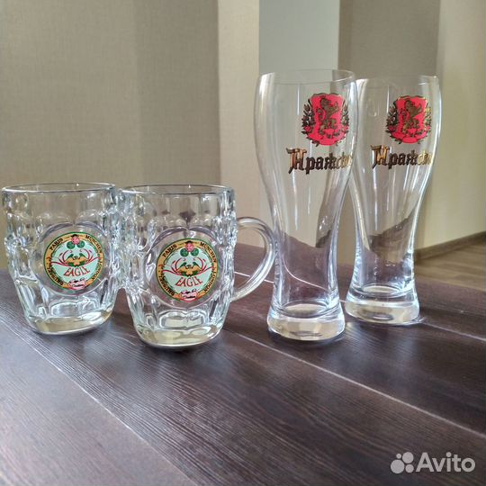 Пивные кружки бокалы новые