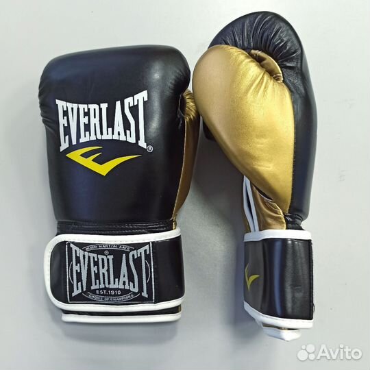 Боксерские перчатки Everlast 6 8 10 12 14 унций