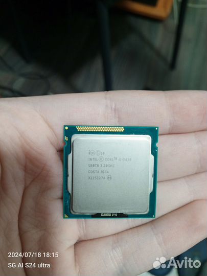 Процессор intel core i5-3470, 1155 сокет