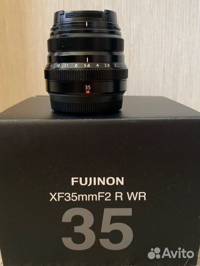 Объектив Fujinon XF 35mm F2.0 fujifilm