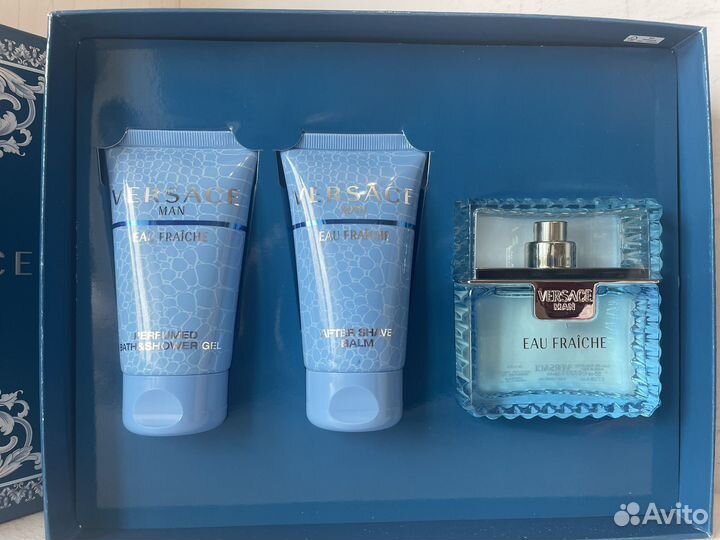 Versace eau fraiche подарочный набор оригинальный