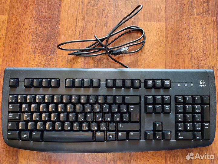 Компьютерная клавиатура Logitech Deluxe 250 USB