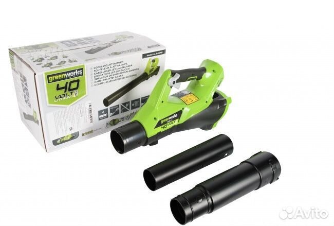 Воздуходувка аккумуляторная Greenworks G-Max 40V