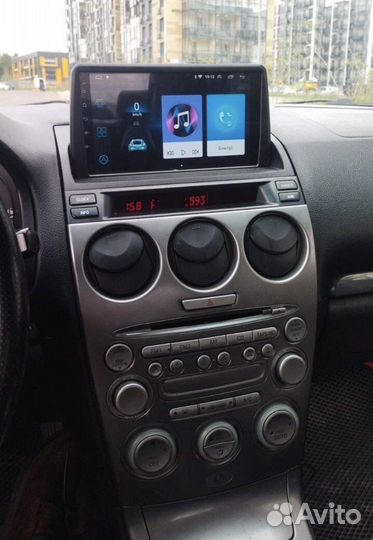 Магнитола Mazda 6 GG 2002-2007 android
