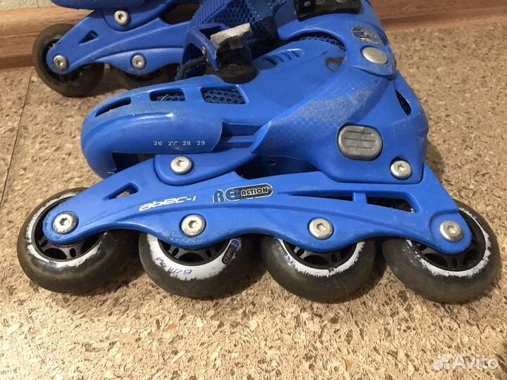 Роликовые коньки детские раздвижные reaction