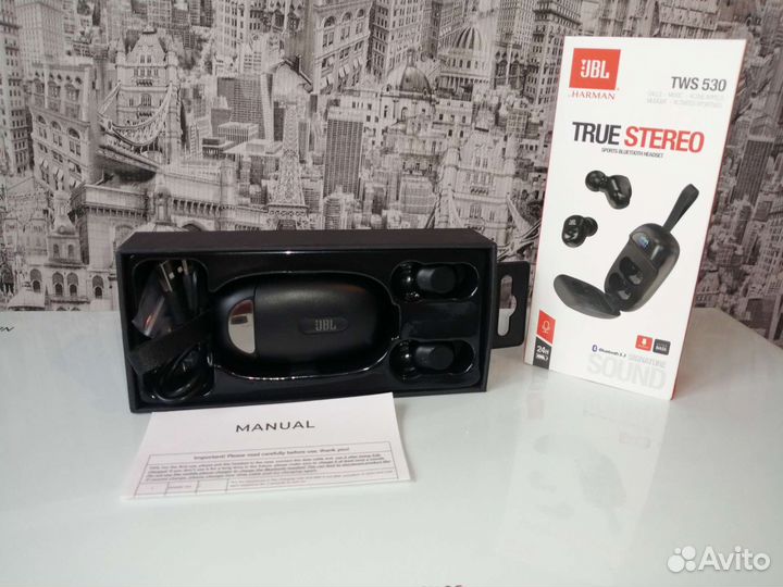 Беспроводные наушники jbl tws 530