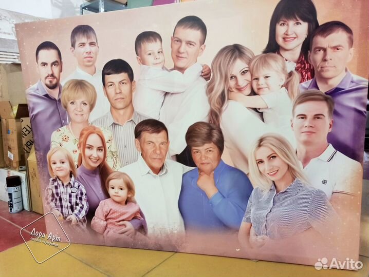 Портреты на холсте (Омск)