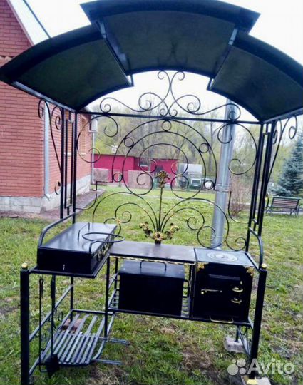 Мангал кованный