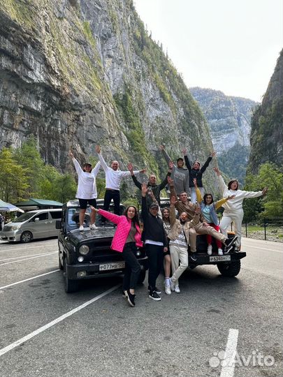 Джип-тур Абхазия: архитектурная Гагра,Рица, Гега