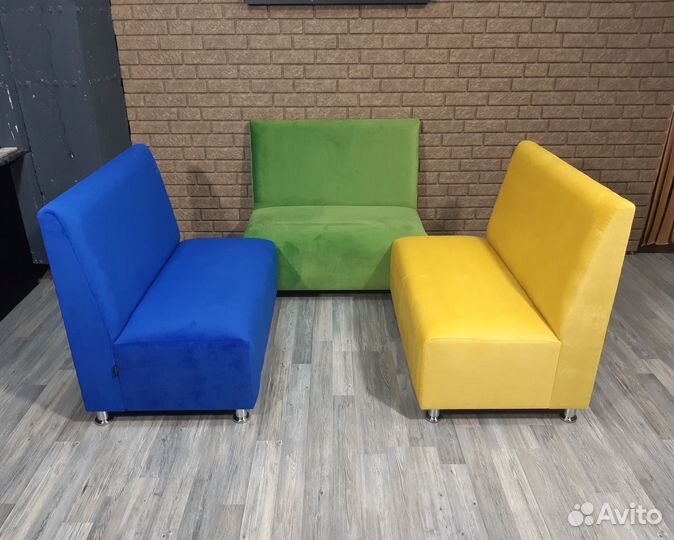 Яркие офисные диваны от производителя