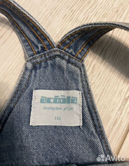 Джинсовый сарафан Acoola для девочки, p.116