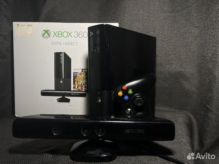 Xbox 360E Freeboot + Kinect (Прошита)