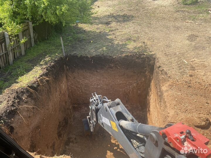 Аренда экскаватора погрузчика