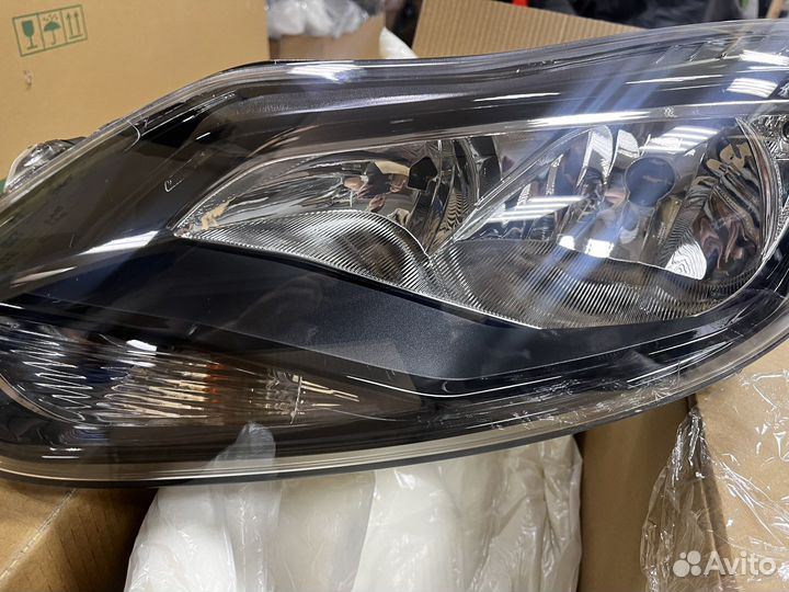 Фары Focus 3 Дорестайлинг Черные