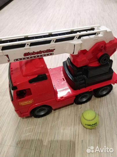 Большие машины. Мусоровоз. Автокран