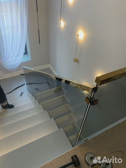 Лестница на металлокаркасе, Винтовые лестницы