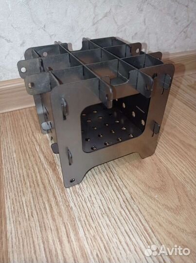 Походная печка щепочница мангал походный подарок