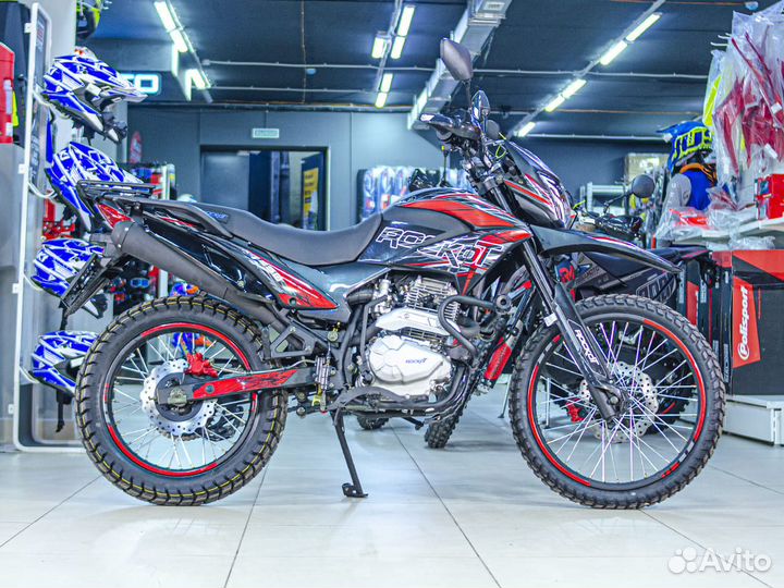Мотоцикл эндуро rockot XR250 оранжевый