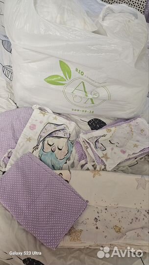 Кпб и бортики в кроватку