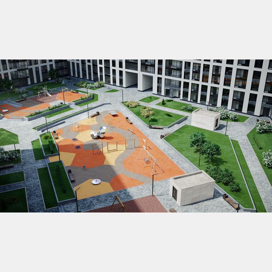 1-к. квартира, 57,9 м², 1/16 эт.