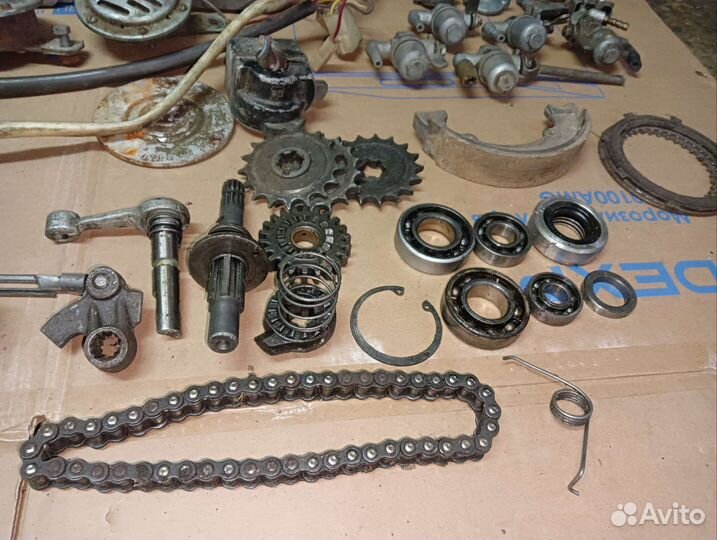 Запчасти на мотороллер