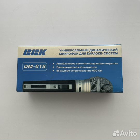 Динамический микрофон Bbk bm-618