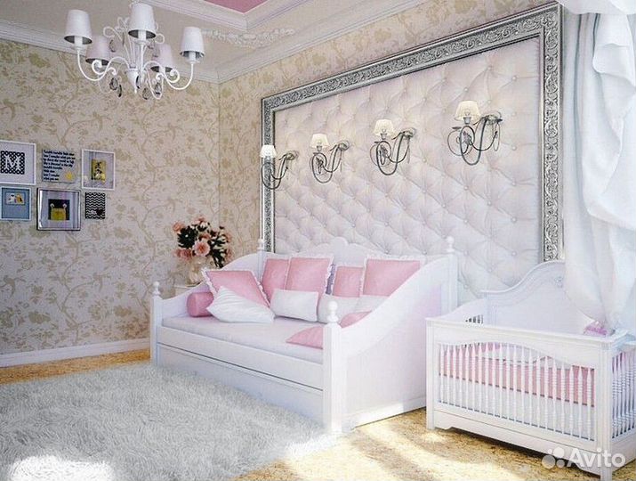 Мягкие стеновые панели для кровати