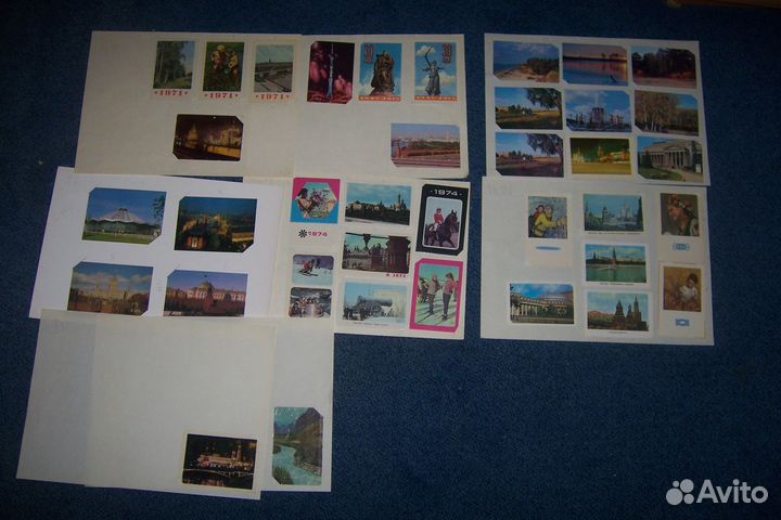 Календарики советские СССР