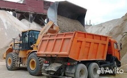 Доставка щебня отсева