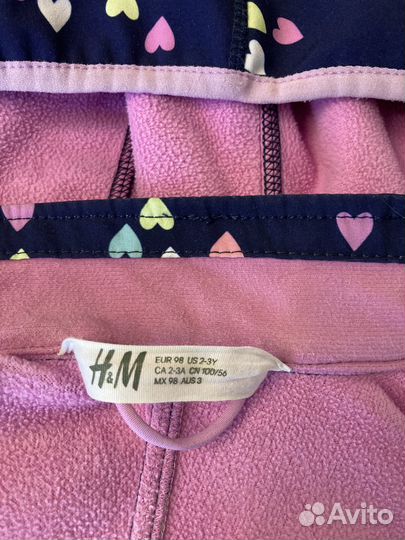 Куртка hm 98 из софтшела