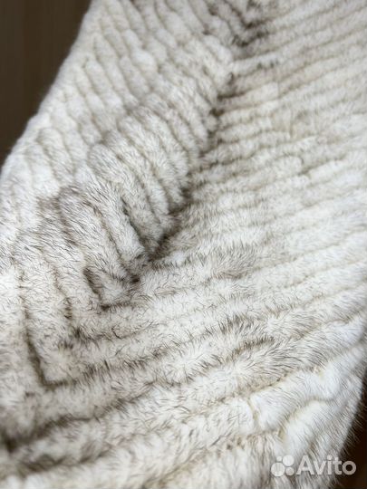 Женский шарф палантин натуральная норка