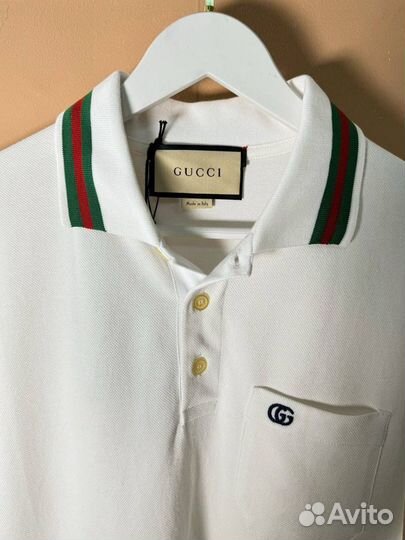 Поло мужская футболка Gucci