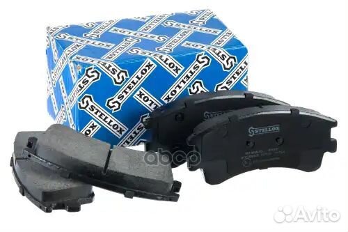 Колодки тормозные дисковые передние с антискрип