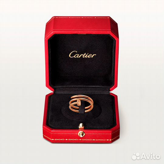 Кольцо Cartier Juste un Clou Rose Gold Diamonds CRB4210852