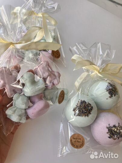 Бомбочки для ванны ручной работы
