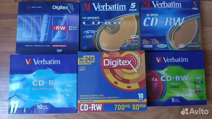 Диски (CD-R.CD-RW.DVD-RW)