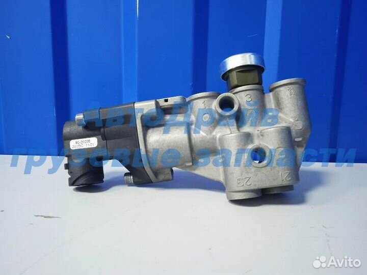 Кран подъема оси Шмитц замена knorr K035570N00