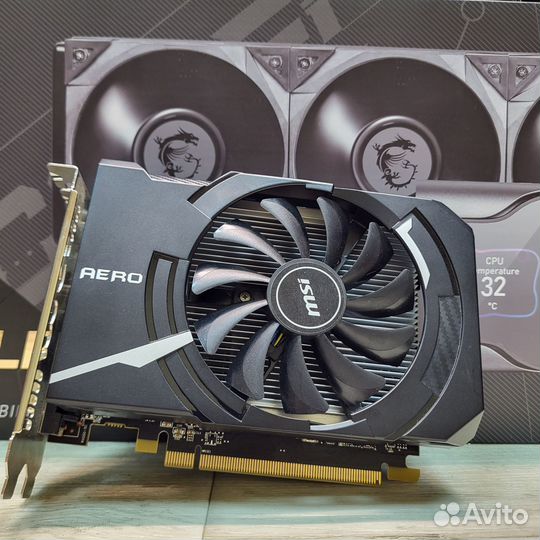 Видеокарта Rx 550 aero ITX 4G OC