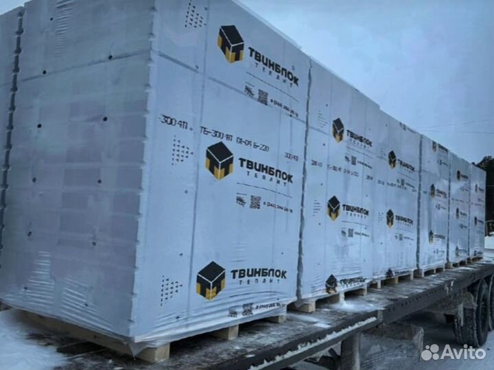 Газоблок теплит твинблок