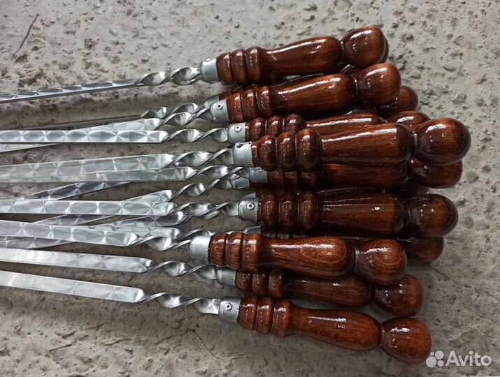 Шампура из нержавейки 6 шт