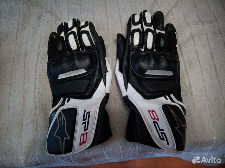Мотоциклетные перчатки мужские Alpinestars SP8