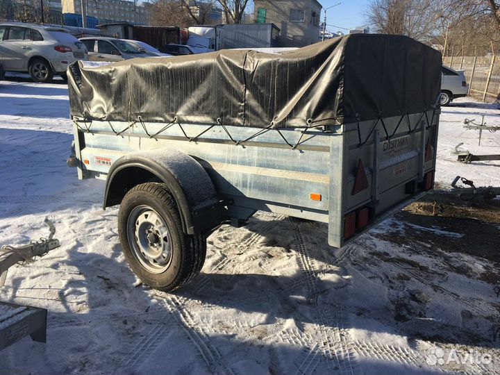 Прицеп Спутник Zn низкий борт