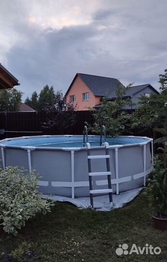 Каркасный бассейн бу